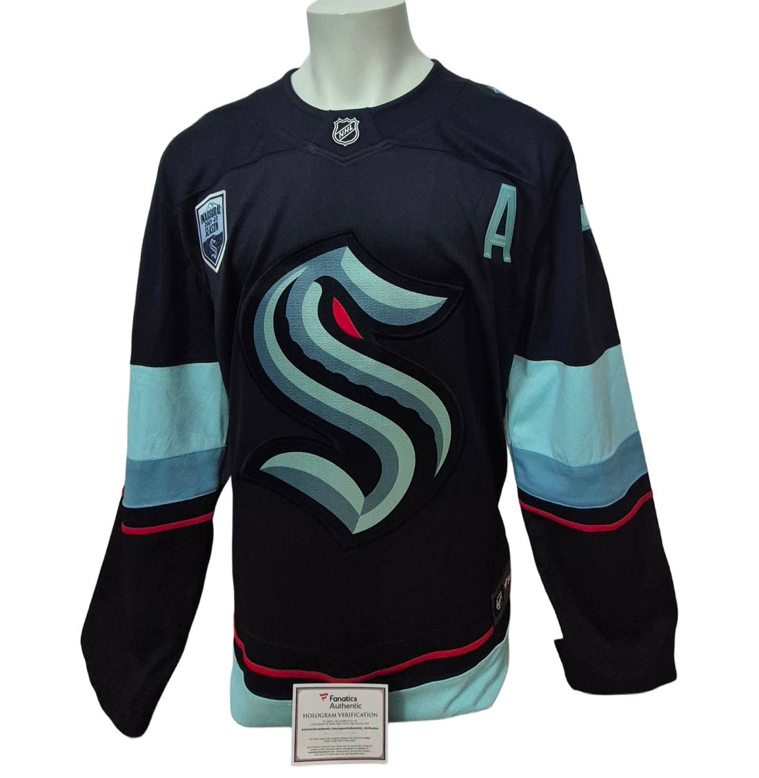 Fanatics signed jersey - Jordan Eberle home Fanatics coa
