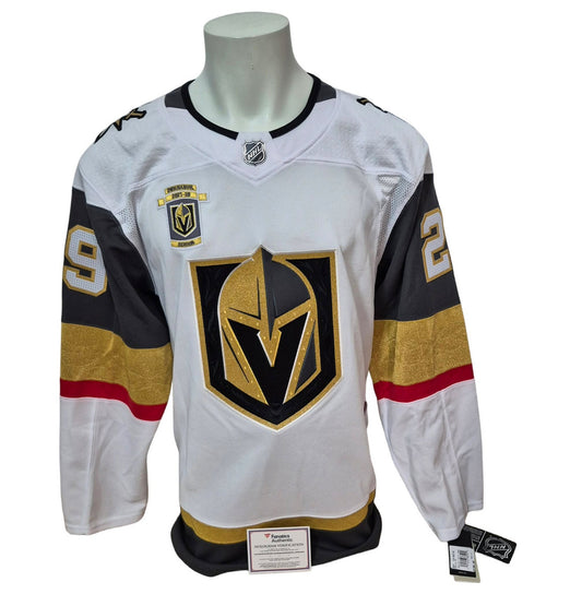 Official Adidas signed jersey - Marc-André Fleury away inscribed and LE/29 Fanatics coa