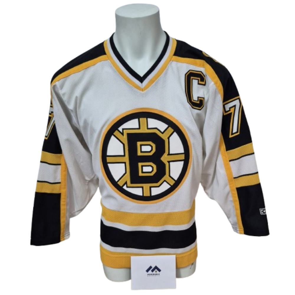 Official CCM signed jersey - Ray Bourque white 6x inscribed Memorable coa