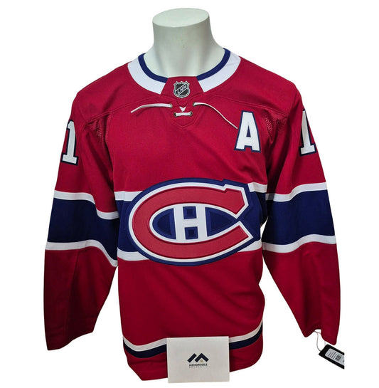 Official Fanatics Premium signed jersey - Brendan Gallagher home inscribed and LE/25 Memorable coa
