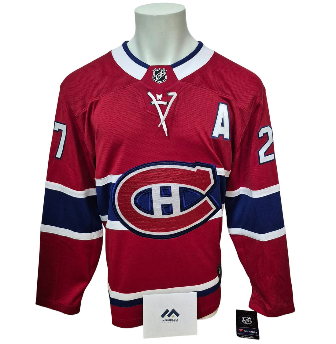 Official Fanatics breakaway signed jersey - Alexei Kovalev home Memorable coa