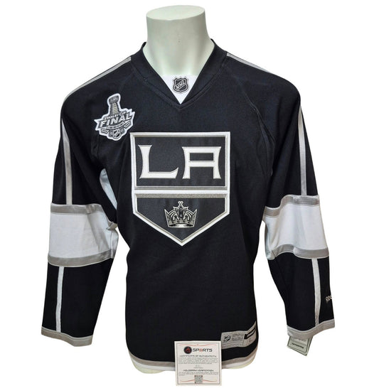 Official Reebok vintage signed jersey - Drew Doughty home inscribed AJs coa