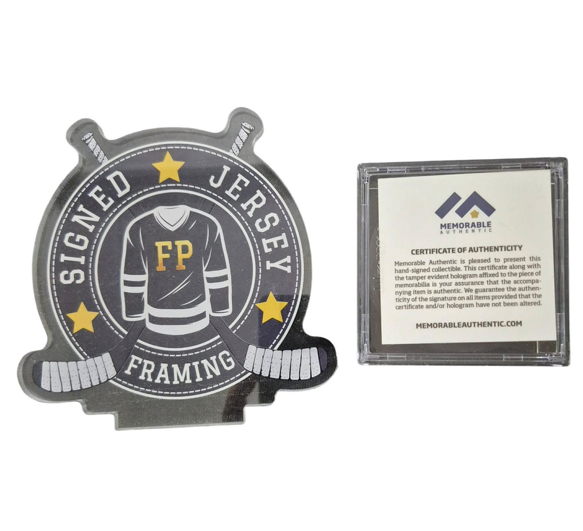 Official signed Game Puck - Marc-André Fleury Memorable coa