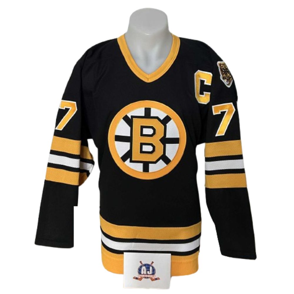 Official CCM signed jersey - Ray Bourque black Ajs coa