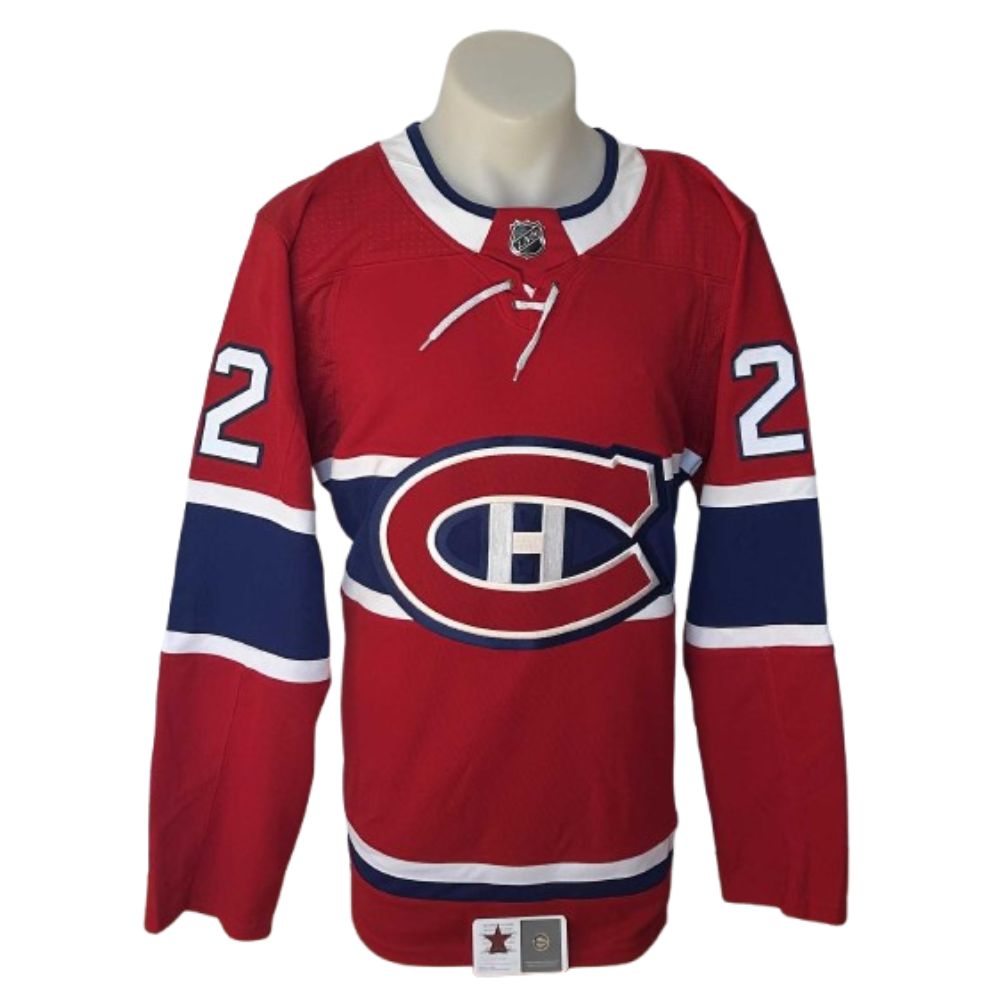 Official Adidas signed jersey - Cole Caufield home Starside coa