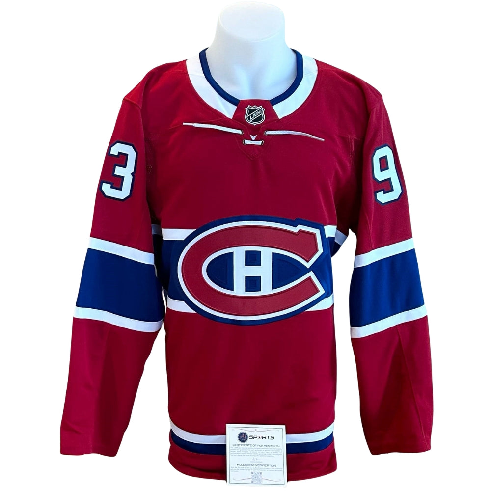 Chandail officiel Fanatics Premium signé - Ivan Demidov domicile Ajs coa