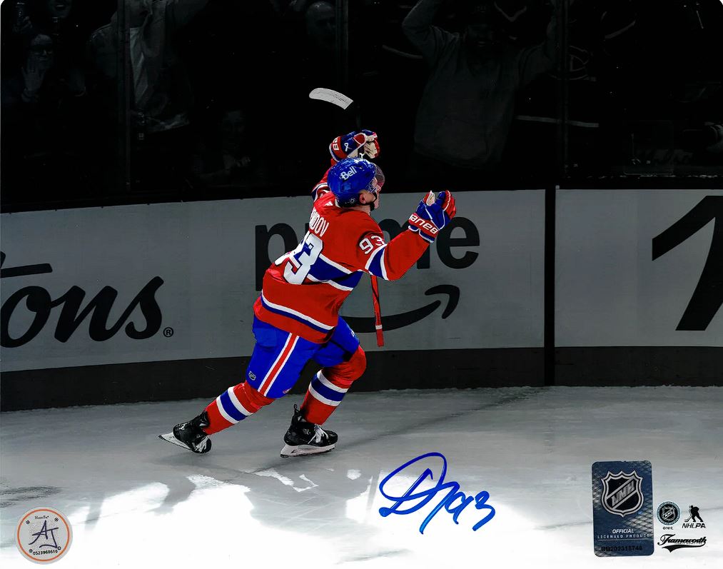 Photo officielle signée 8x10 - Mise en vedette d'Ivan Demidov AJS coa