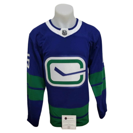 Official Adidas signed jersey - Thatcher Demko home ajs coa