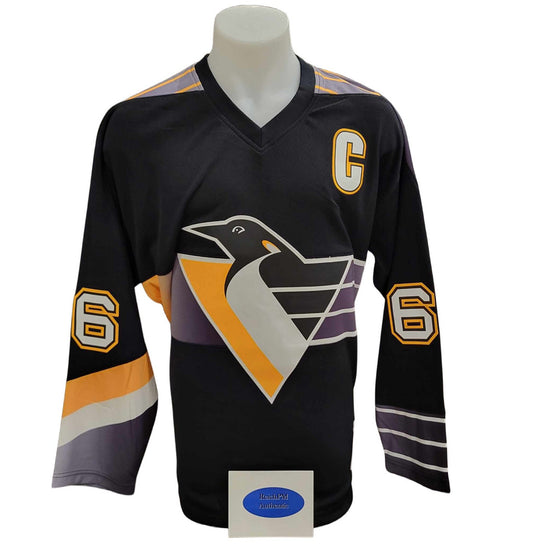 Official Mitchell and Ness signed jersey - Mario Lemieux ROBO 96-97 Ajs and Sign on Sport coa