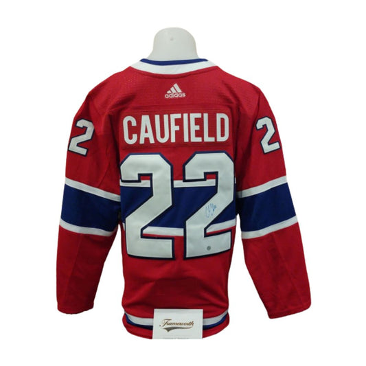 Official Adidas signed jersey - Cole Caufield home Frameworth coa