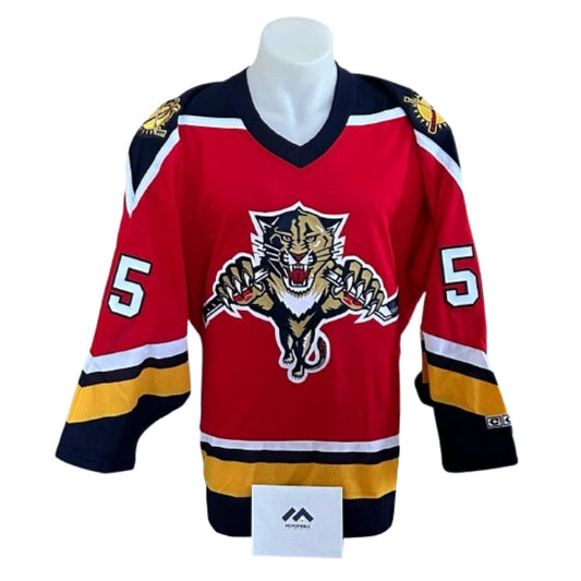 Official CCM vintage signed jersey - Ed Jovanovski red inscribed Memorable coa