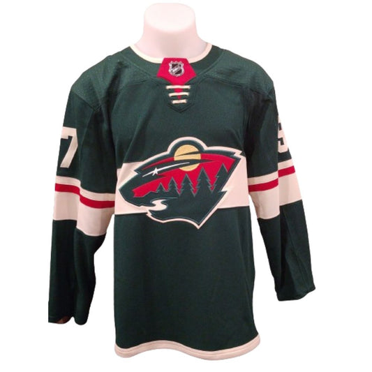 Official Adidas signed jersey - Kirill Kaprizov home AJs coa