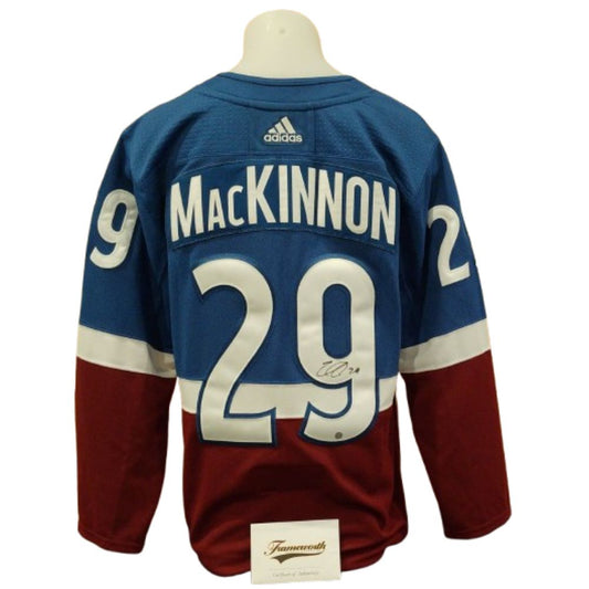 Official Adidas signed jersey - Nathan Mackinnon winter classic Frameworth coa
