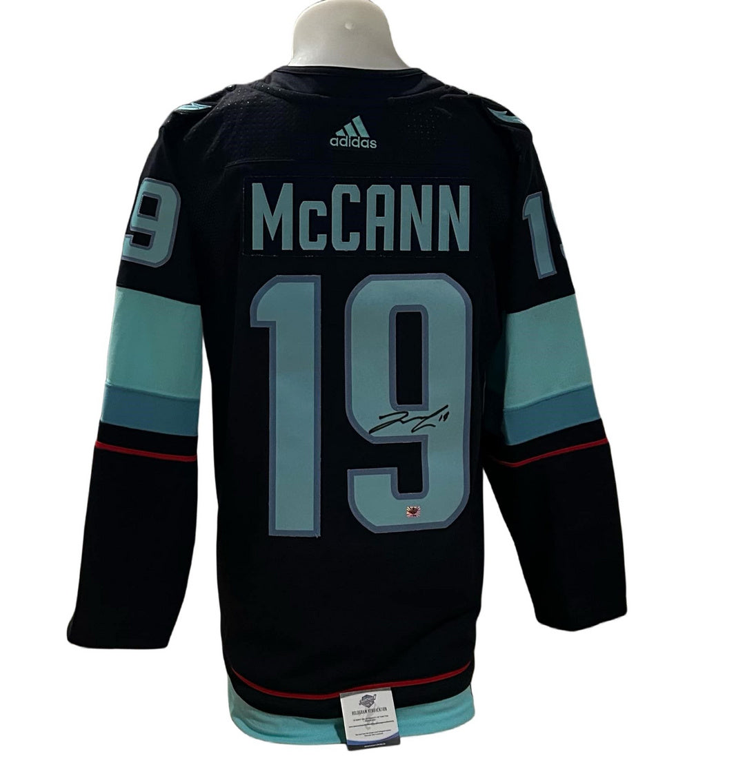 Official Adidas signed jersey - Jared Mccann home east coast coa