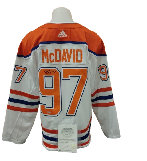 Official Adidas signed jersey - Connor Mcdavid RR 2.0 UD coa