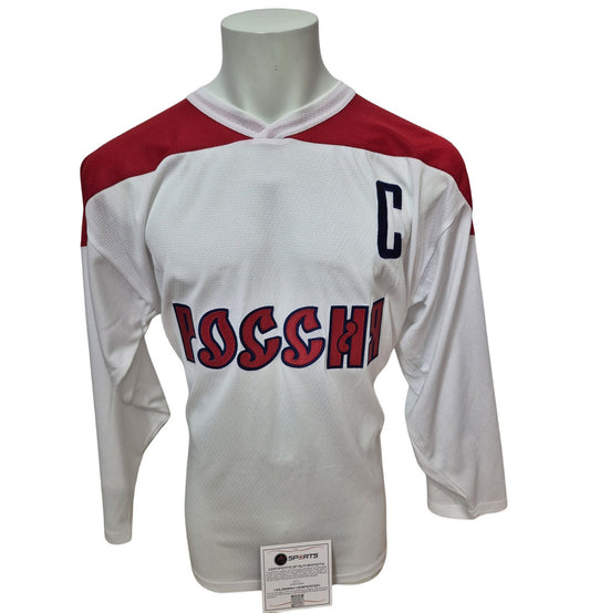 Official AK custom signed jersey - Ilya Kovalchuk white Russia Ajs coa