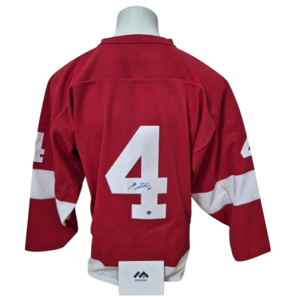 Official AK signed jersey - Guy Lafleur red Memorable coa