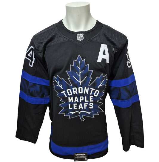 Official Adidas signed jersey - Auston Matthews Bieber inscribed 69 goals 2024 Fanatics coa