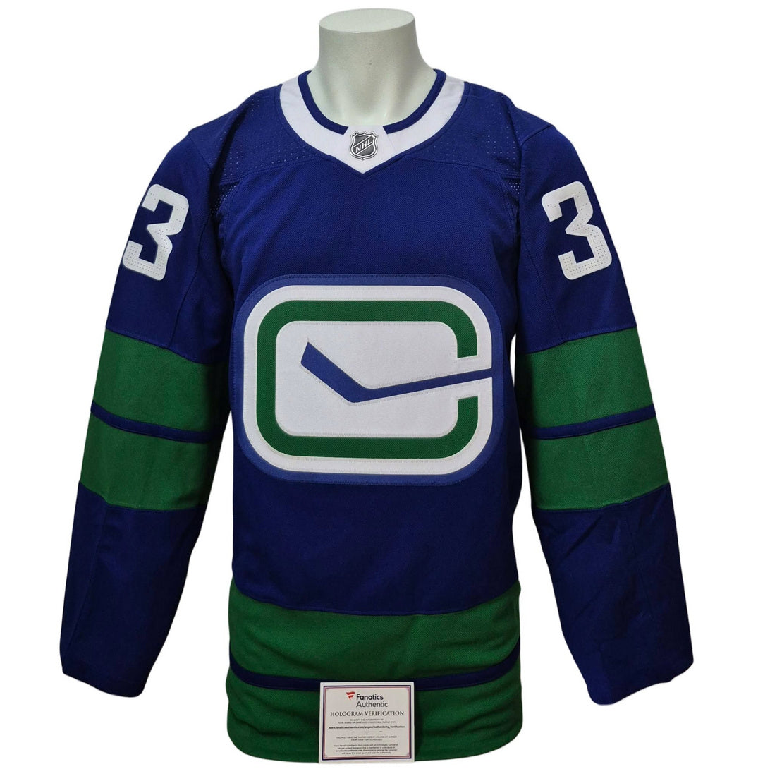 Official Adidas signed jersey - Henrik Sedin blue orca Fanatics coa