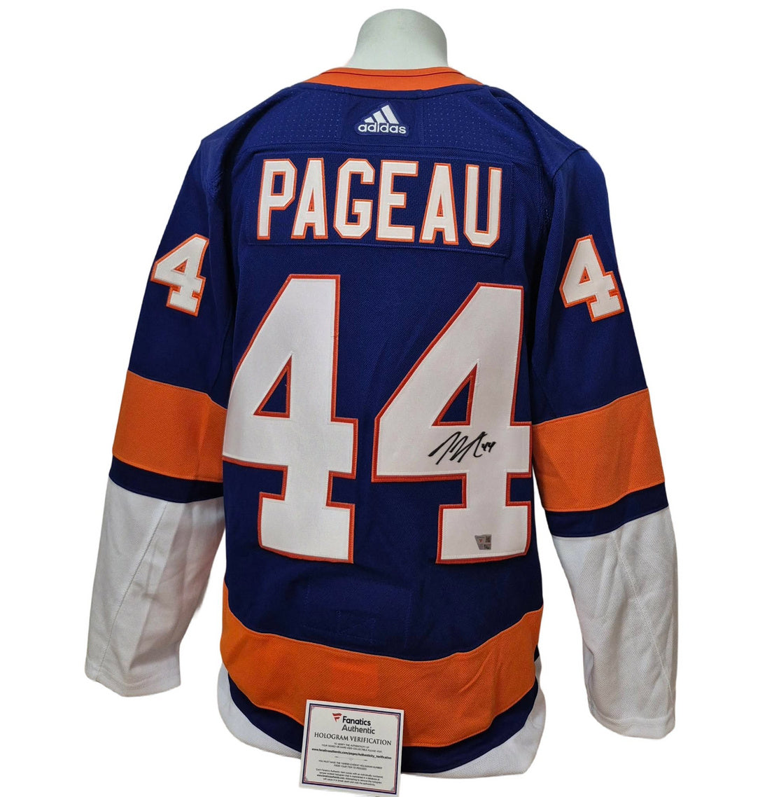 Chandail officiel Adidas signé - Jean-Gabriel Pageau domicile Fanatics coa