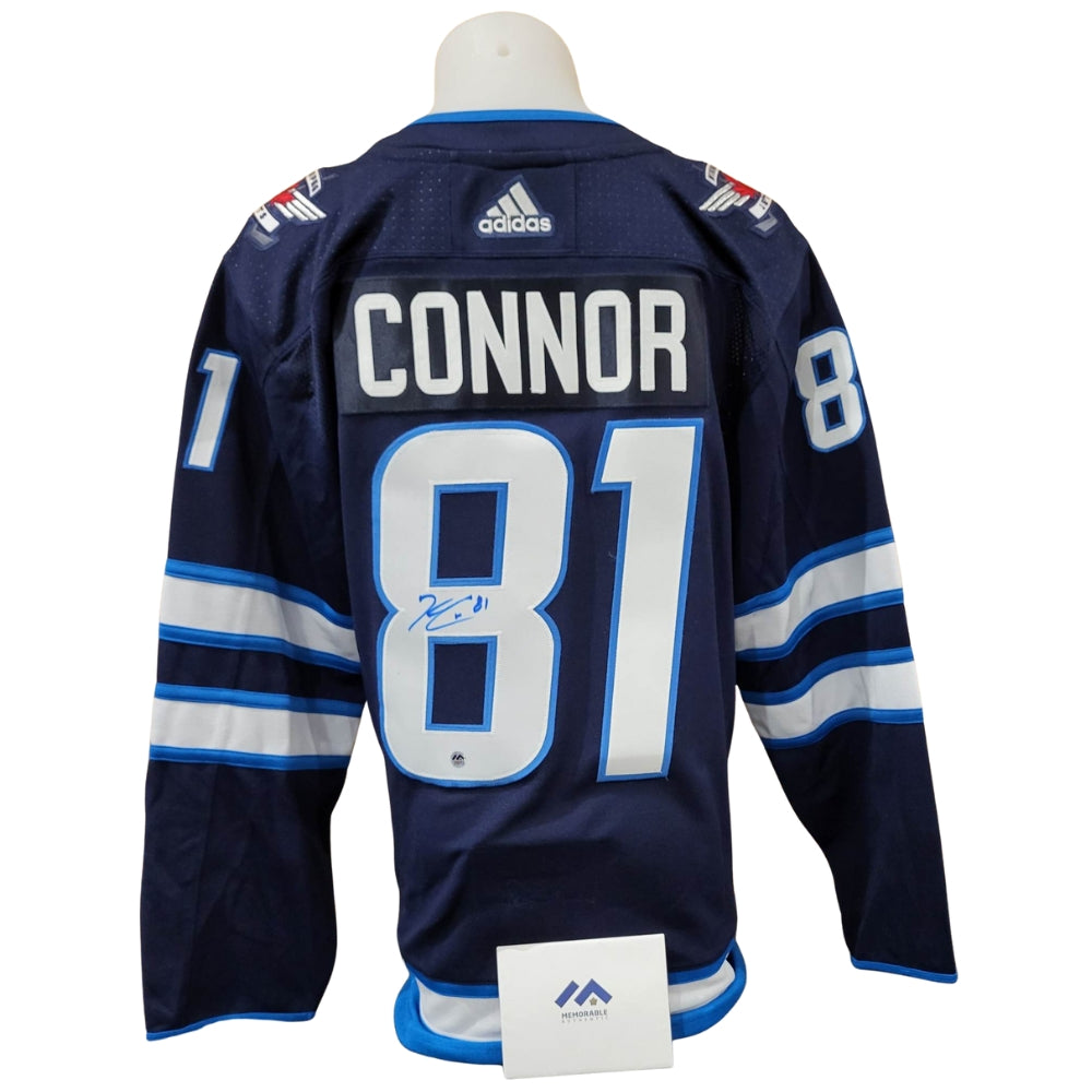 Chandail officiel Adidas signé - Kyle Connor domicile Memorable coa