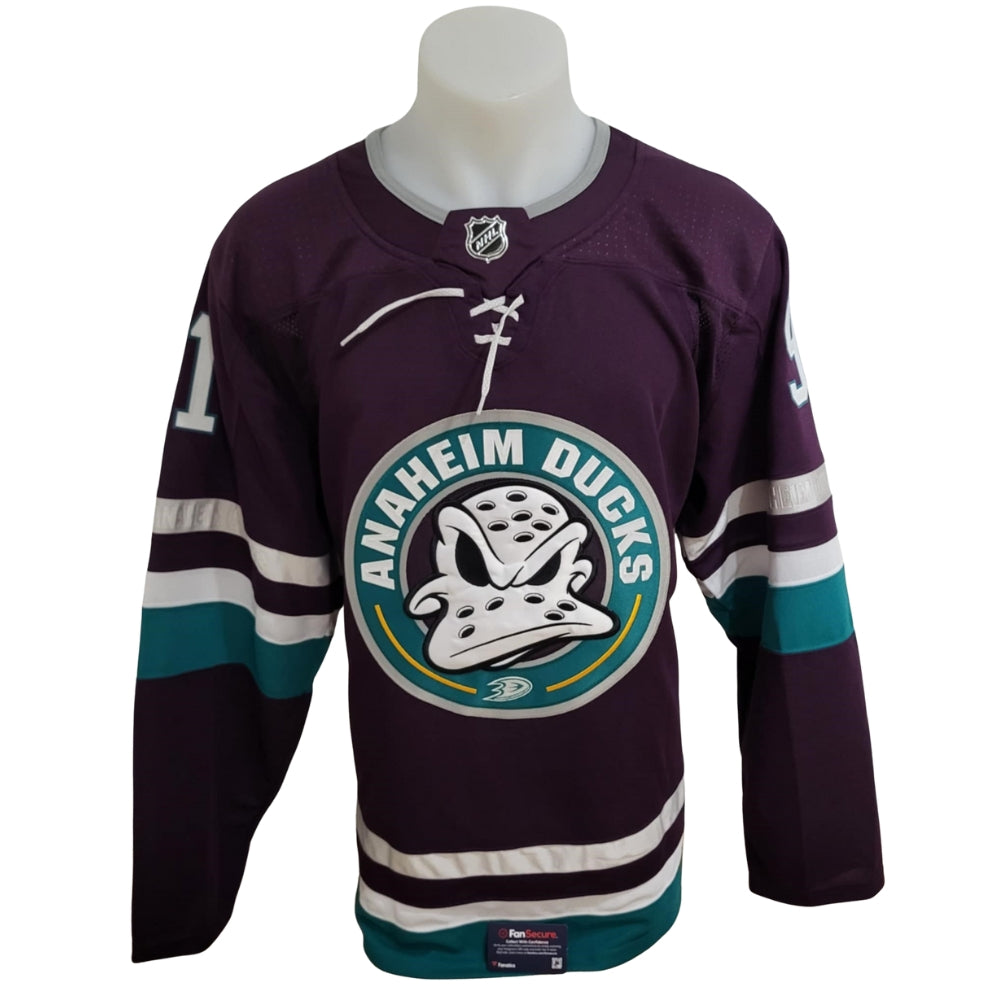 Official Adidas signed jersey - Leo Carlsson purple Fanatics coa