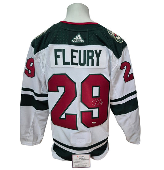 Official Adidas signed jersey - Marc-André Fleury away Fanatics coa 