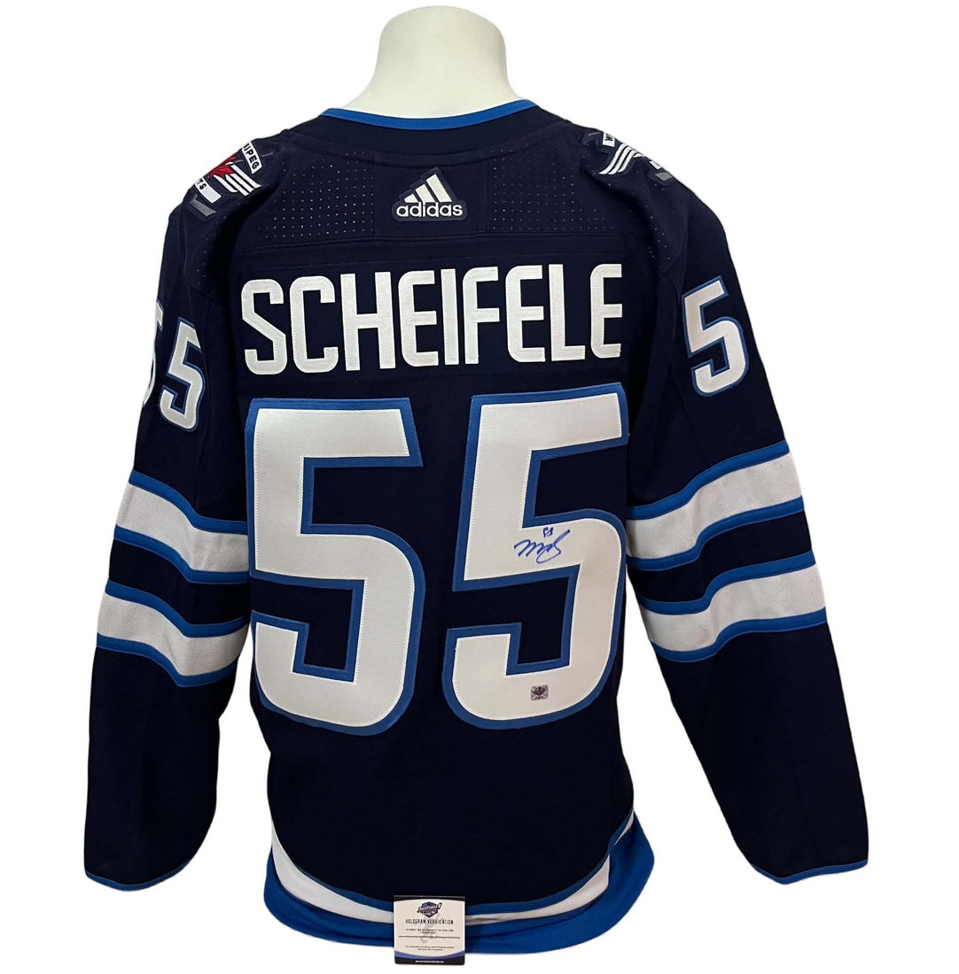 Official Adidas signed jersey - Mark Scheifele home east coast coa