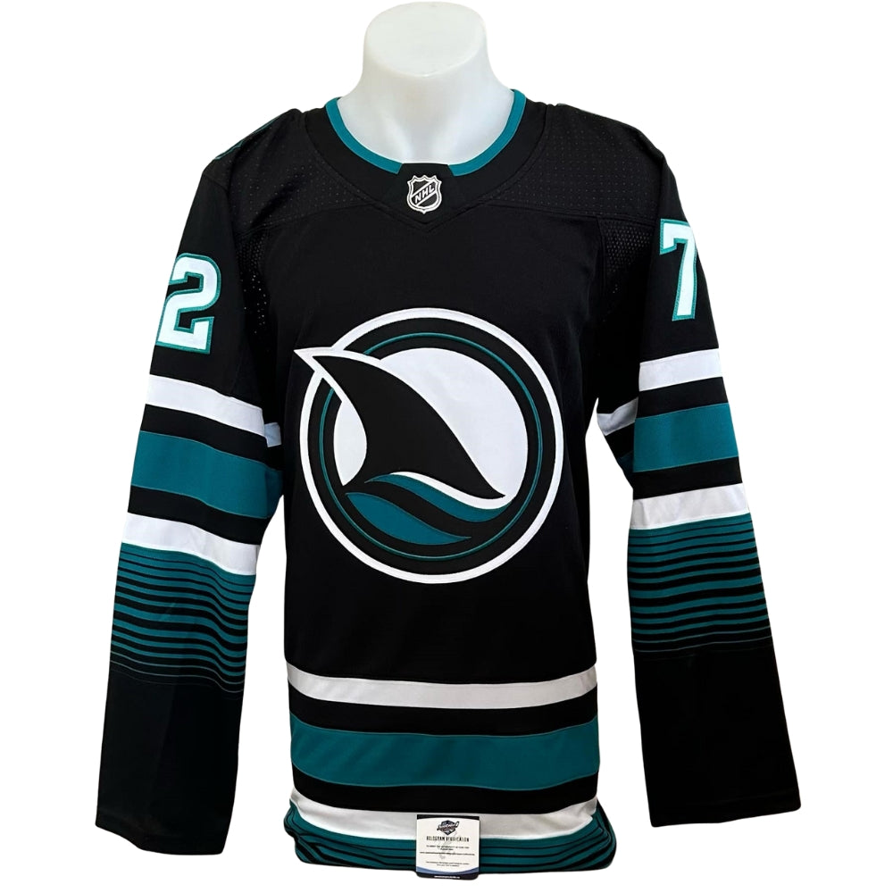 Chandail officiel Adidas signé - William Eklund 3rd East coast coa