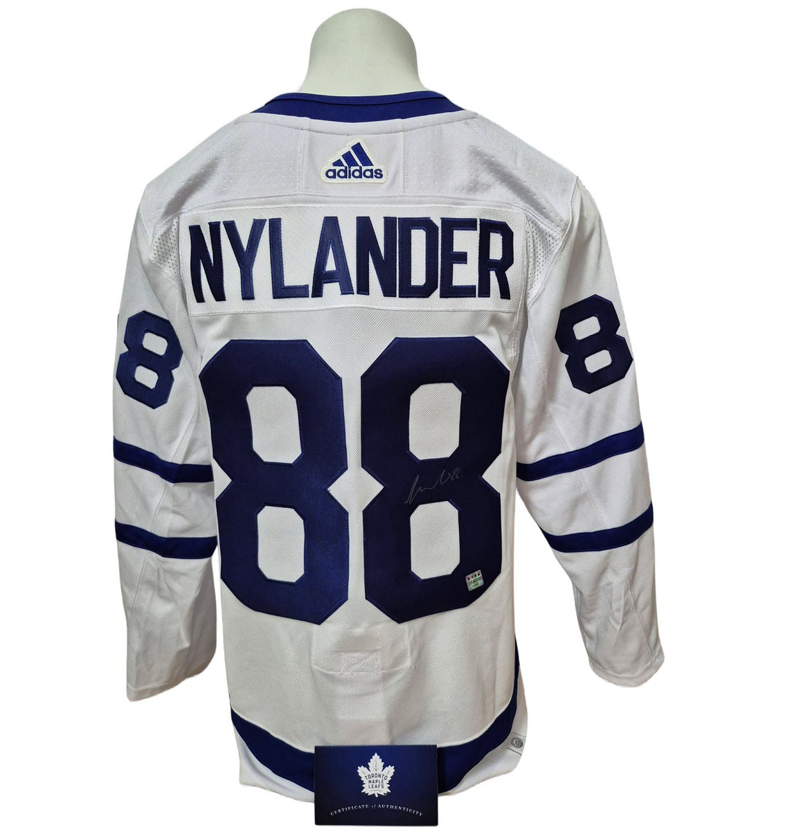 Chandail officiel Adidas signé - William Nylander extérieur #88 MLSE coa