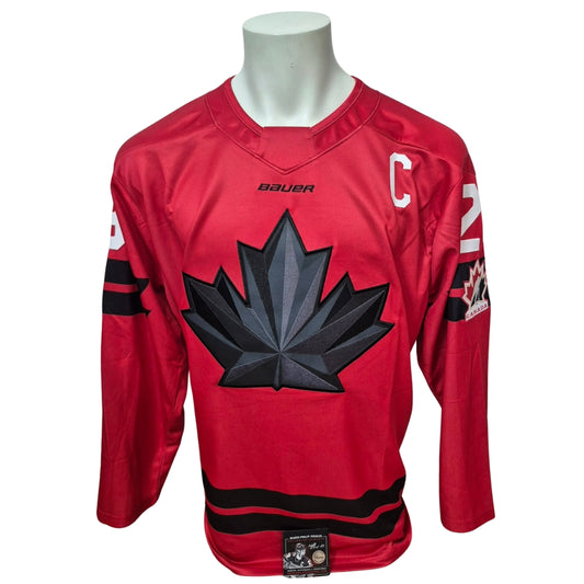 Official Bauer signed jersey - Marie-Philippe Poulin red 2026 Premium Autograph coa