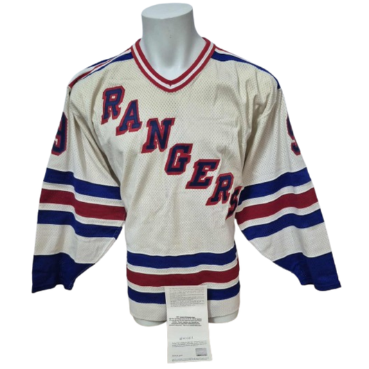 Official Double CCM Pro signed jersey - Wayne Gretzky white UD coa 