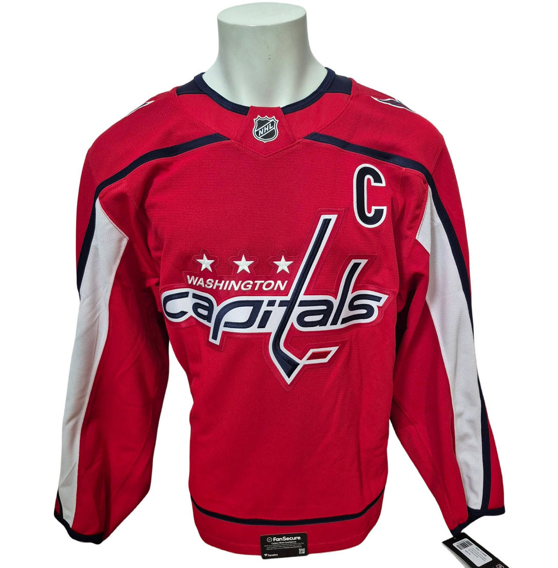 Chandail officiel Fanatics Premium ON ICE AUTHENTIC signé - Alex Ovechkin domicile Fanatics coa