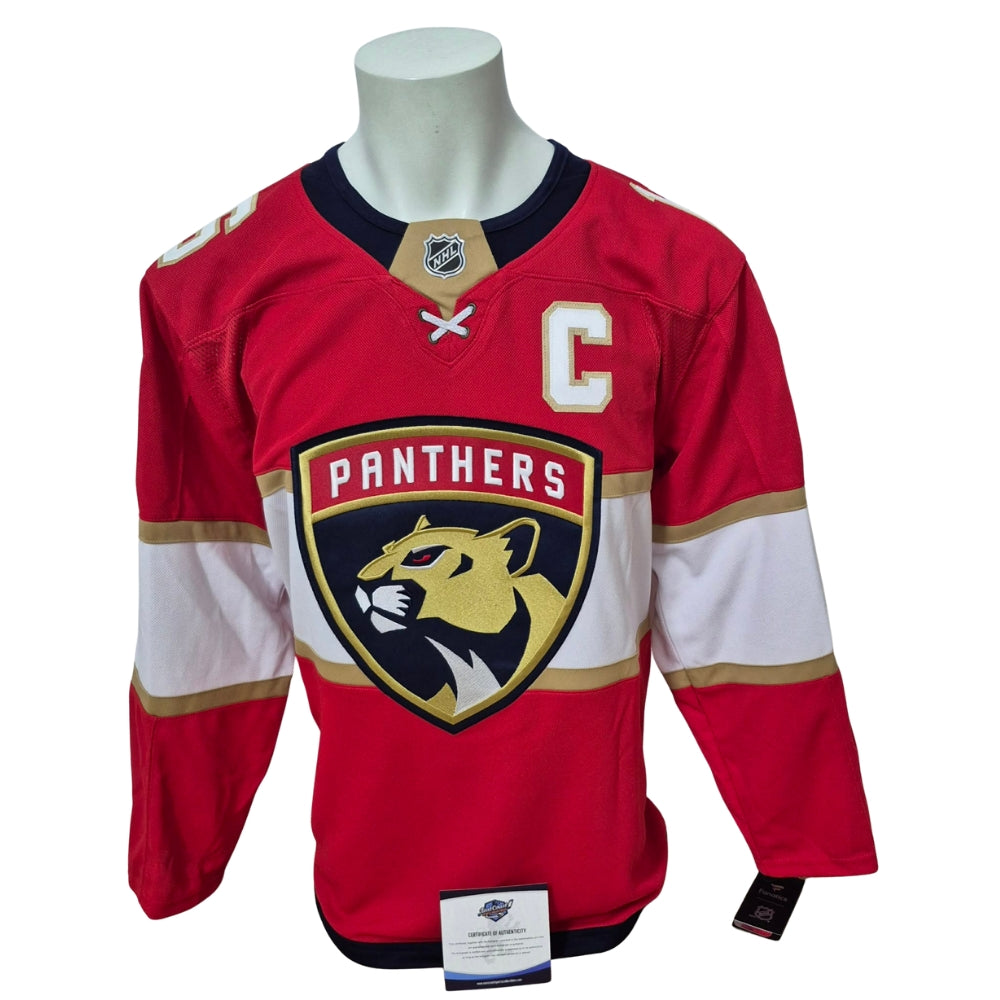 Chandail officiel Fanatics Premium signé - Alexander Barkov domicile East coast coa