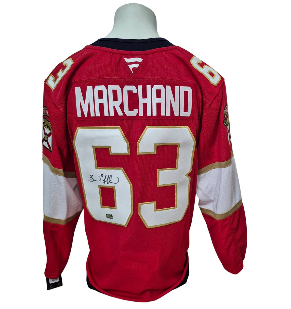 Chandail officiel Fanatics Premium signé - Brad Marchand domicile Marchand Authentics coa