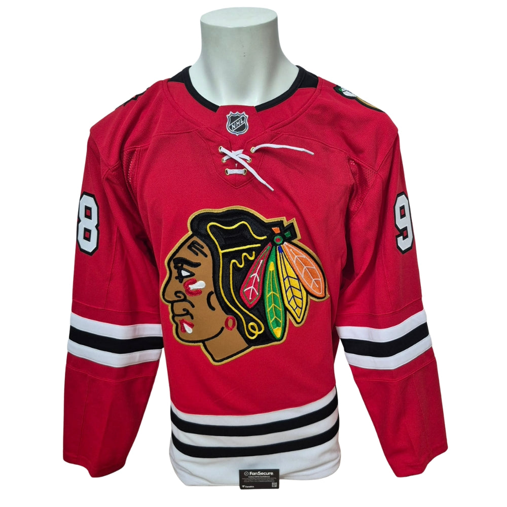 Official Fanatics Premium signed jersey - Connor Bedard centennial red Fanatics coa