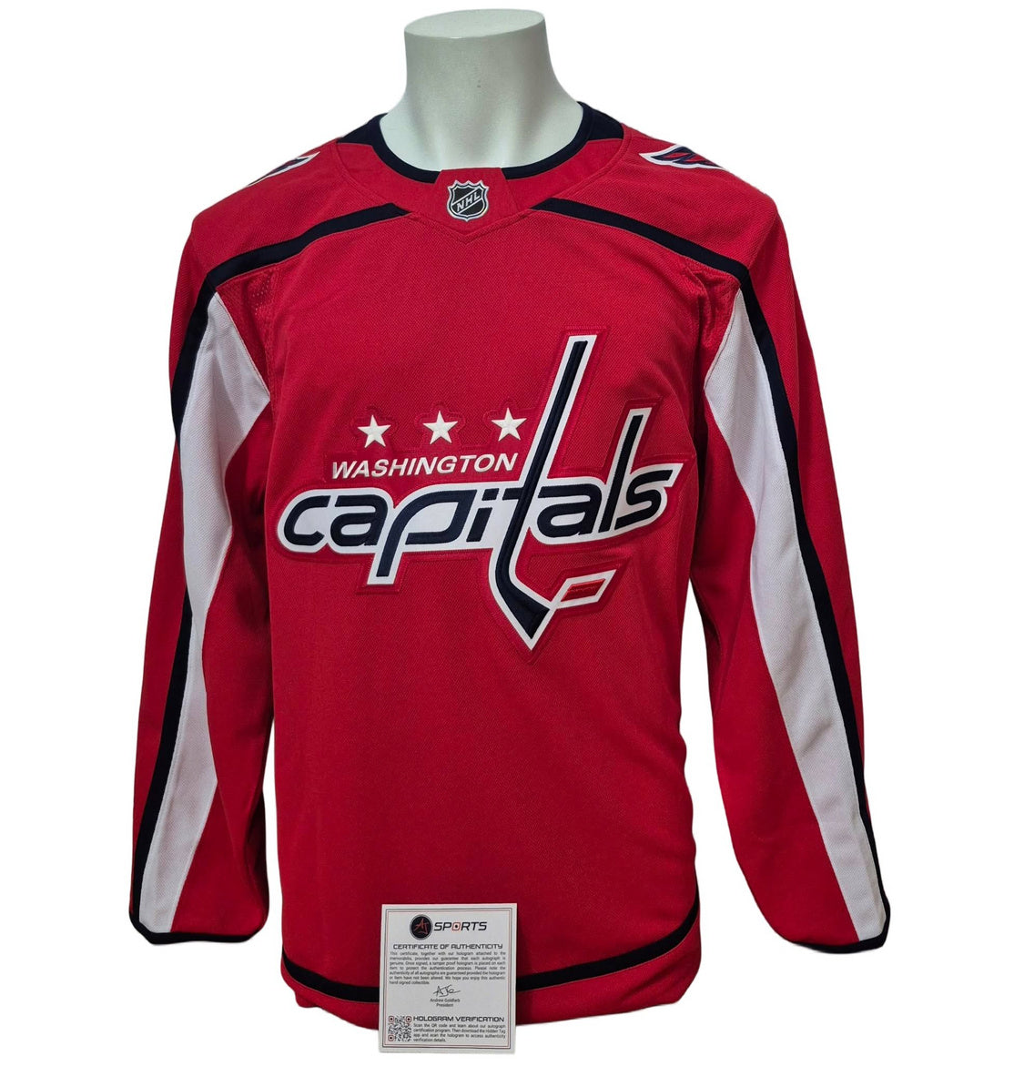 Chandail officiel Fanatics Premium signé - Dylan Strome domicile Ajs coa
