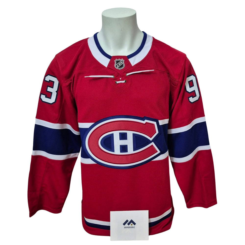 Chandail officiel Fanatics Premium signé - Ivan Demidov domicile avec 2 inscriptions Memorable coa