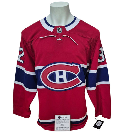Chandail officiel Fanatics Premium signé - Jacob Fowler home LE Art Jersey AJs coa