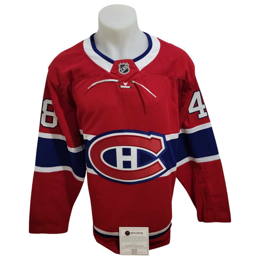 Official Fanatics Premium signed jersey - Lane Hutson home AJs coa