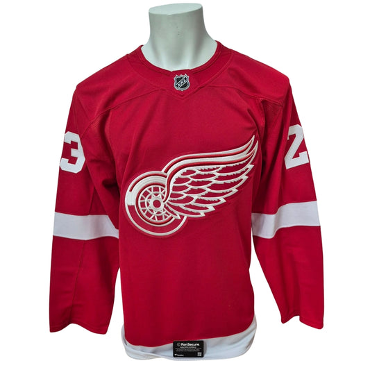 Official Fanatics Premium signed jersey - Lucas Raymond home Fanatics coa