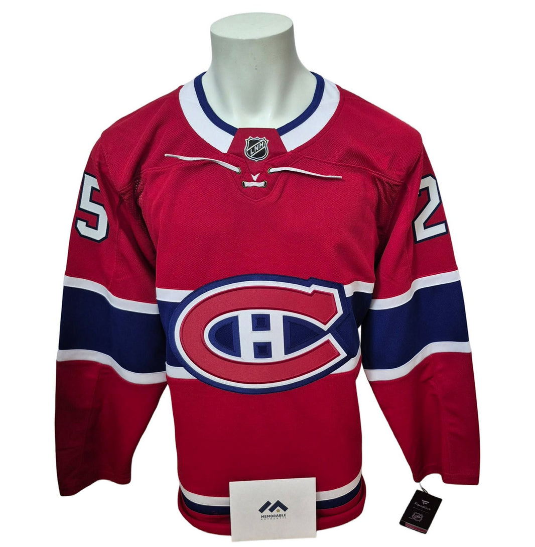 Canadiens de Montréal – FP Signed Jersey and Framing