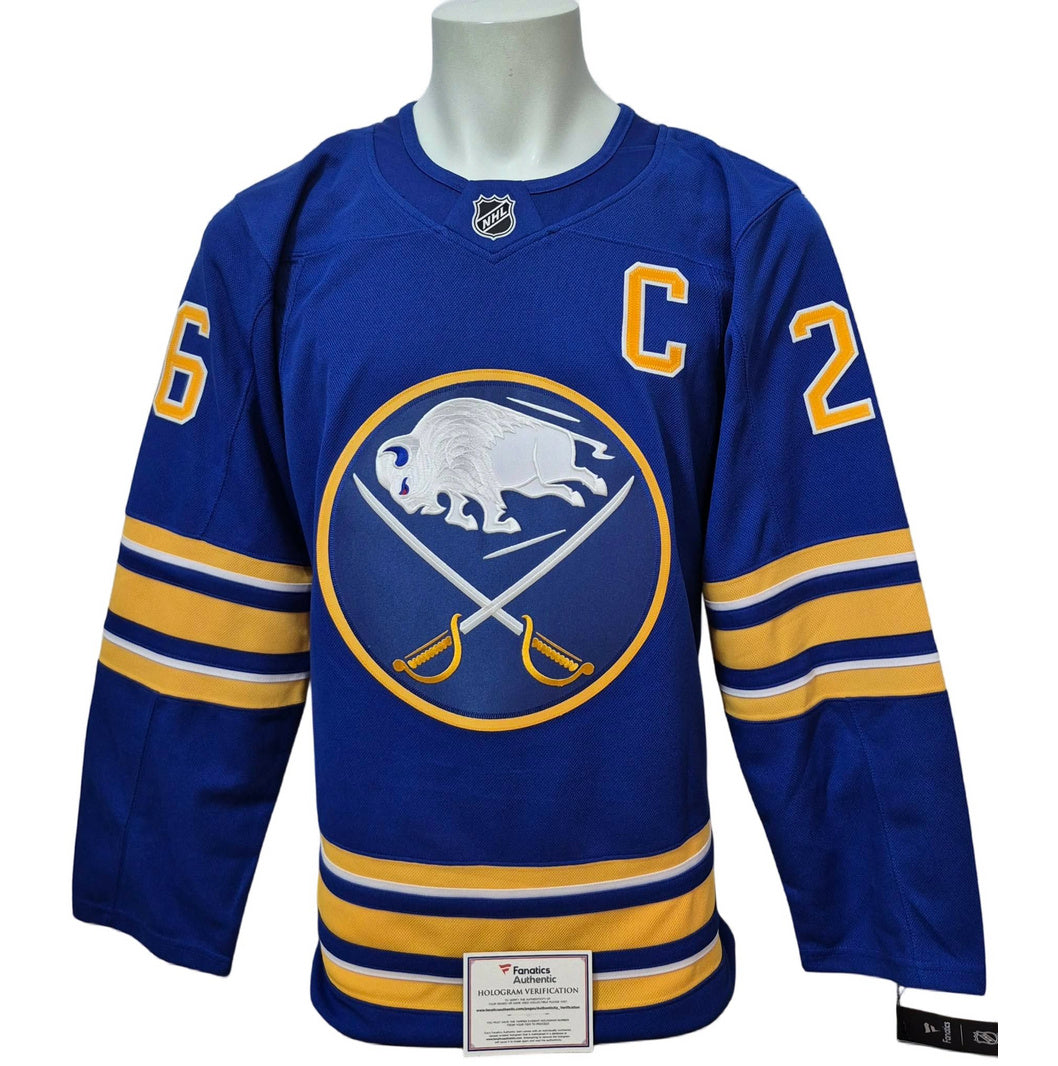 Chandail officiel Fanatics Premium signé - Rasmus Dahlin domicile Fanatics coa