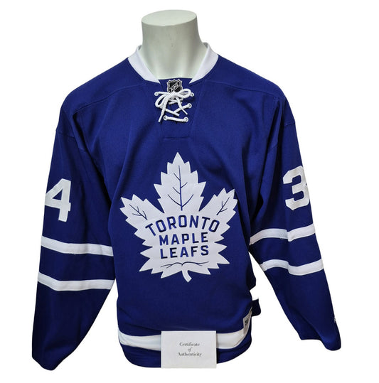 Official Reebok signed jersey - Auston Matthews home Frameworth coa