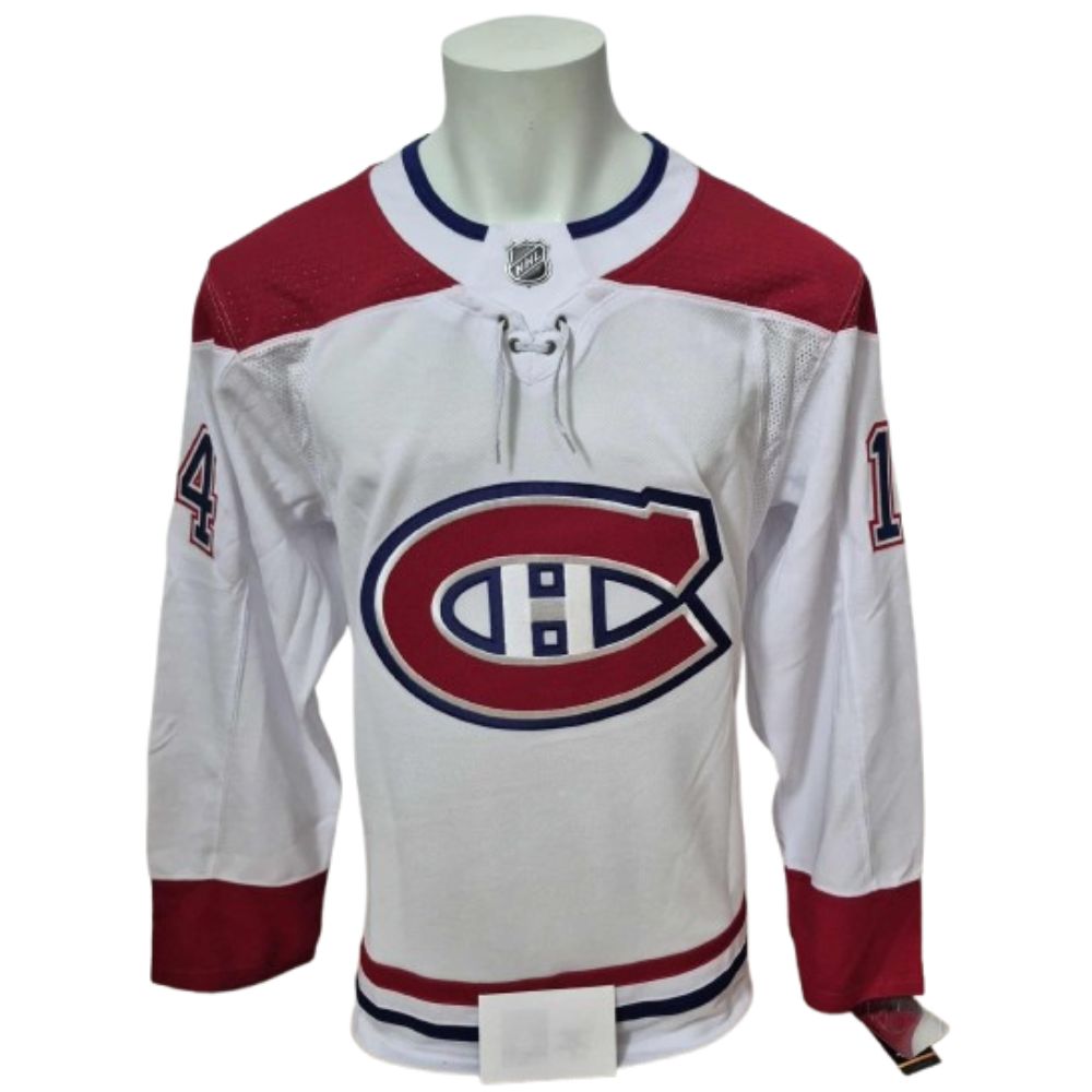 Official Adidas signed jersey - Nick Suzuki away Starside coa