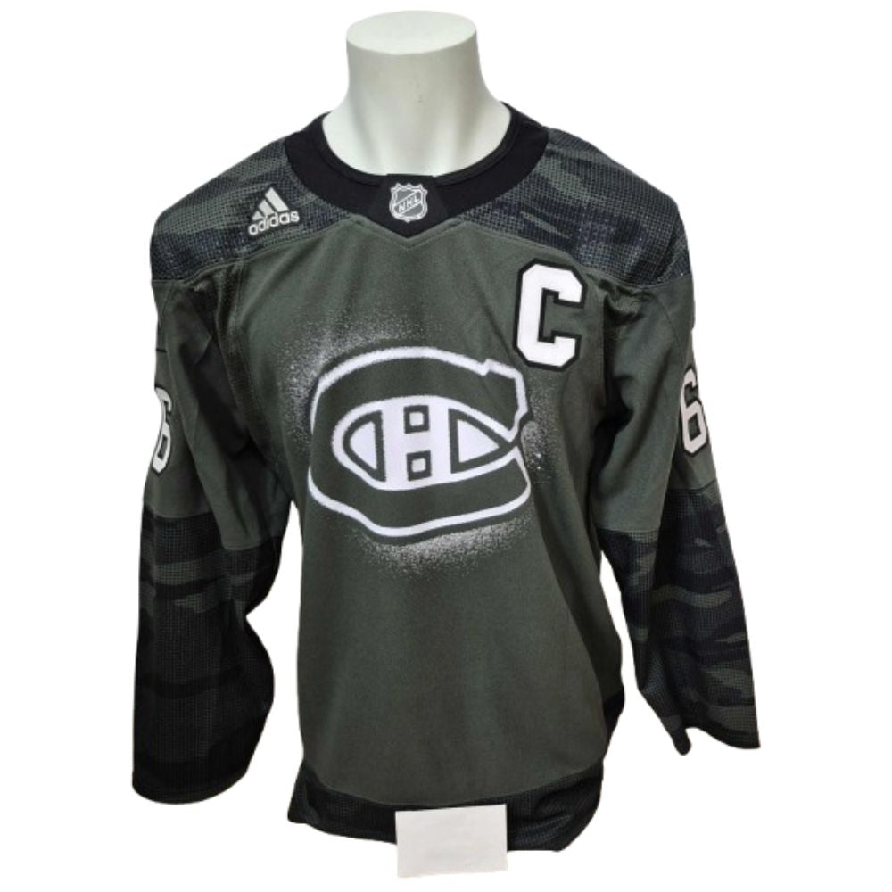 Official Adidas signed jersey - Shea Weber military edition Starside coa