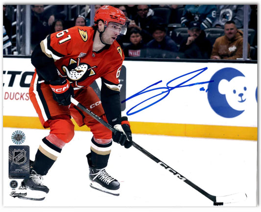 Official signed 8x10 picture - Cutter Gauthier orange East Coast coa