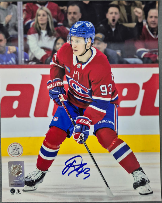 Official signed 8x10 vertical picture - Ivan Demidov Ajs coa