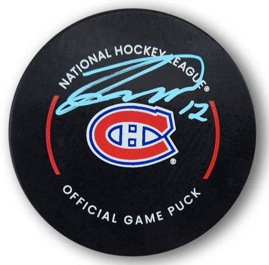 Official signed Game Puck - Josh Anderson East Coast coa