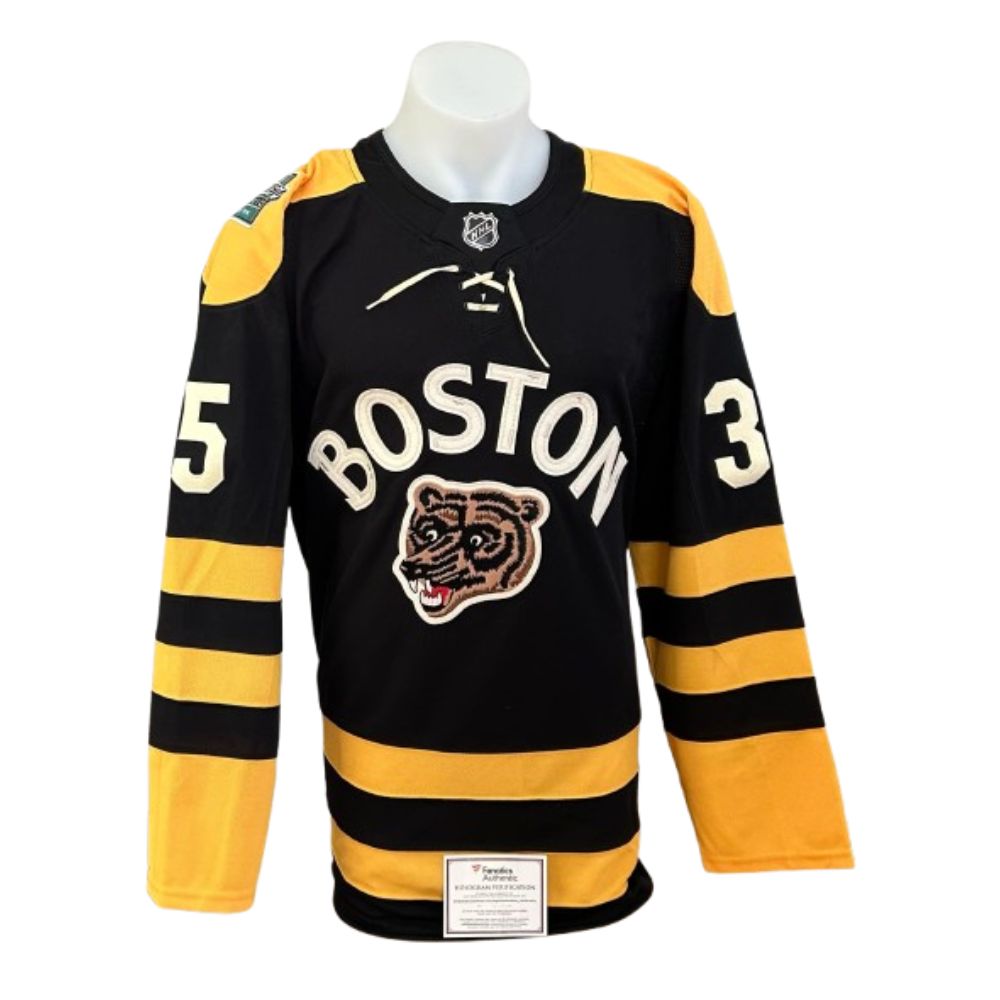 Official Adidas signed jersey - Ullmark winter classic 2023 fanatics coa